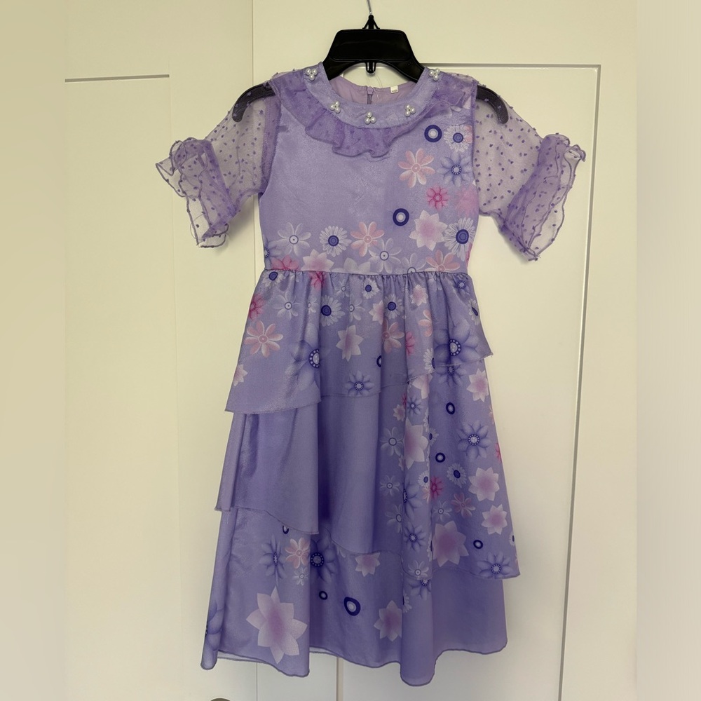 Encanto Isabella Princess dress Size 7. GUC. Halloween